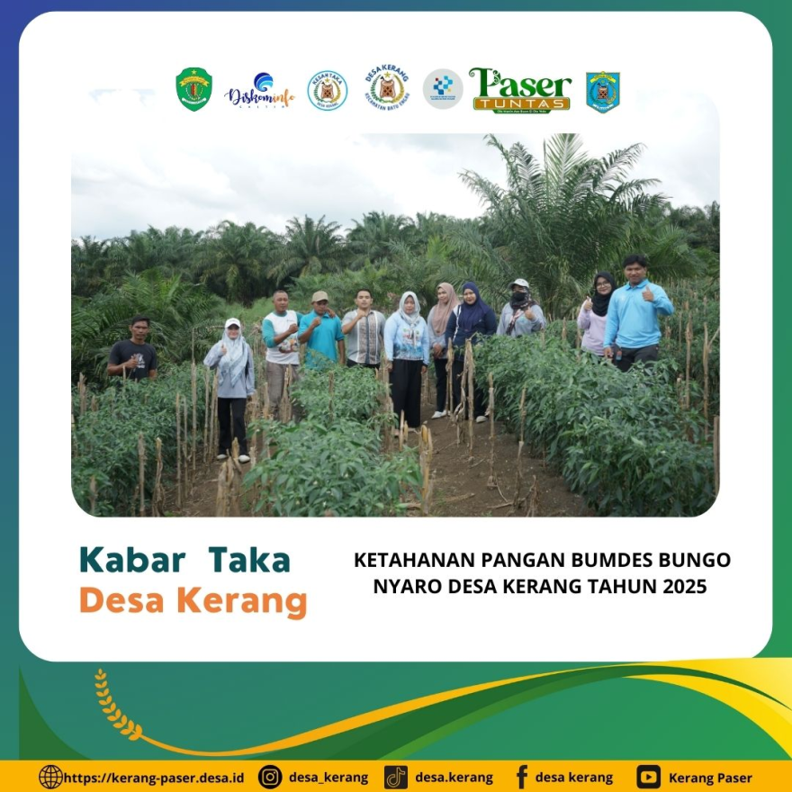 KETAHANAN PANGAN BUMDES BUNGO NYARO DESA KERANG TAHUN 2025 