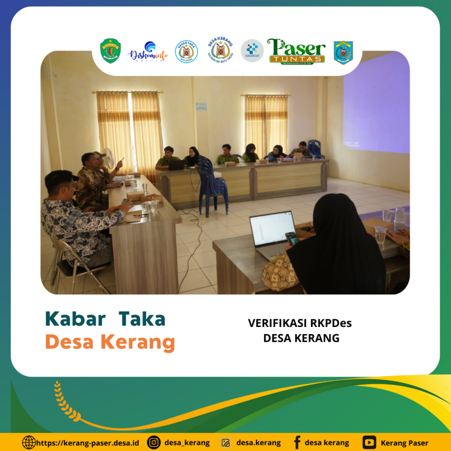 Verifikasi RKPDes Desa Kerang